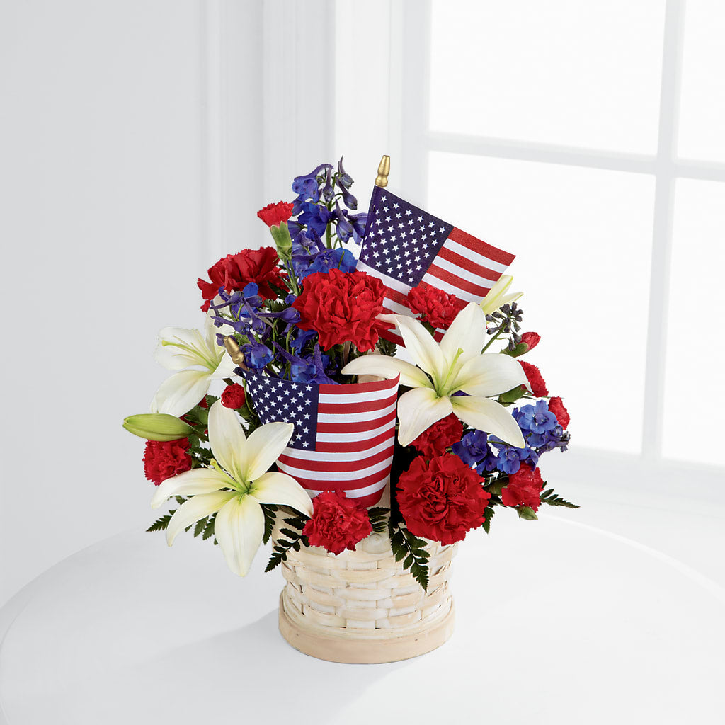 American Glory Bouquet – Visalia Flower Shop, Visalia CA