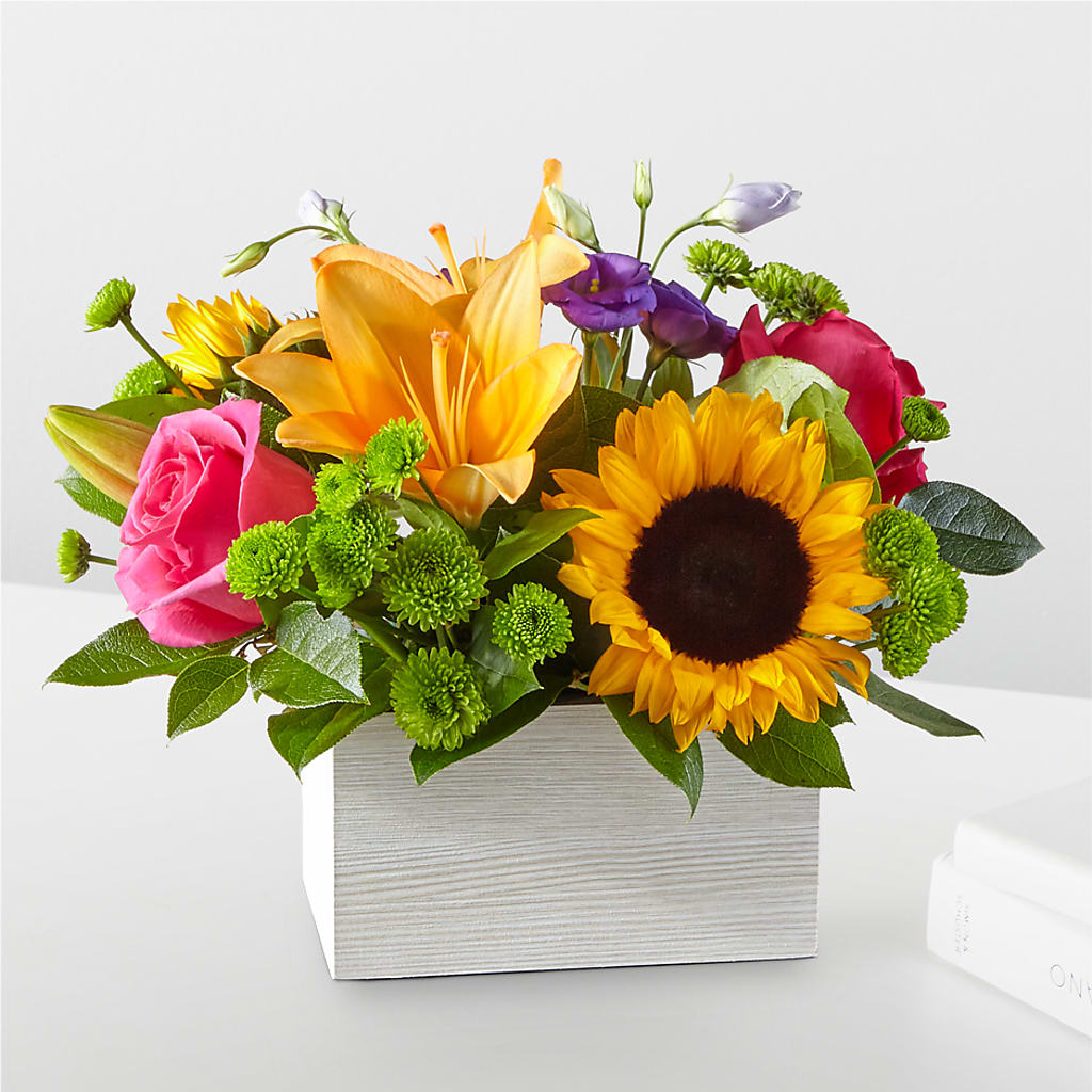 Best Day Box Bouquet – Visalia Flower Shop, Visalia CA