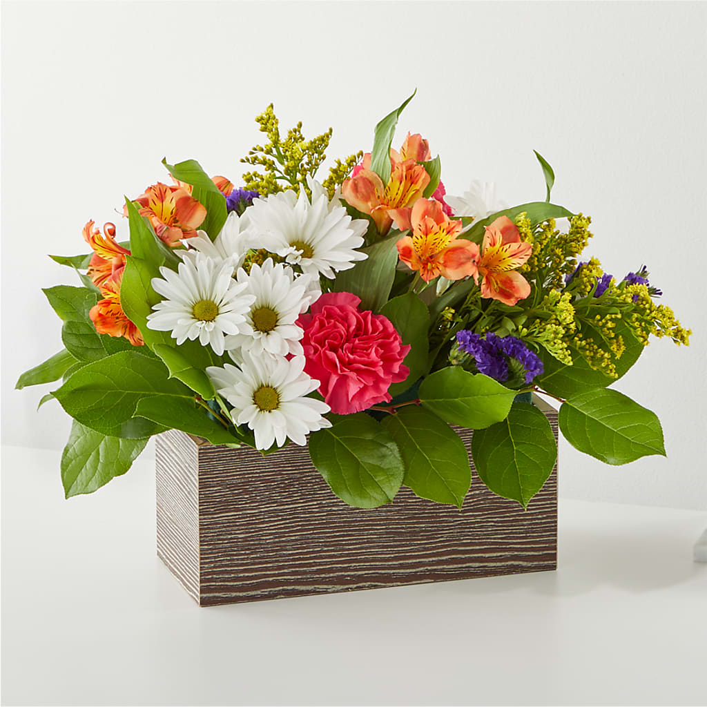 Oopsie Daisy Box Bouquet – Visalia Flower Shop, Visalia CA