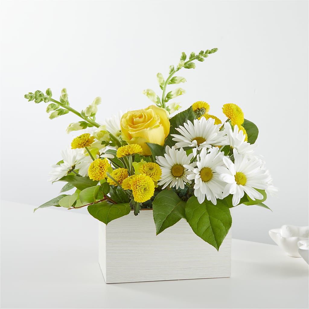 Sun Salutation Box Bouquet – Visalia Flower Shop, Visalia CA