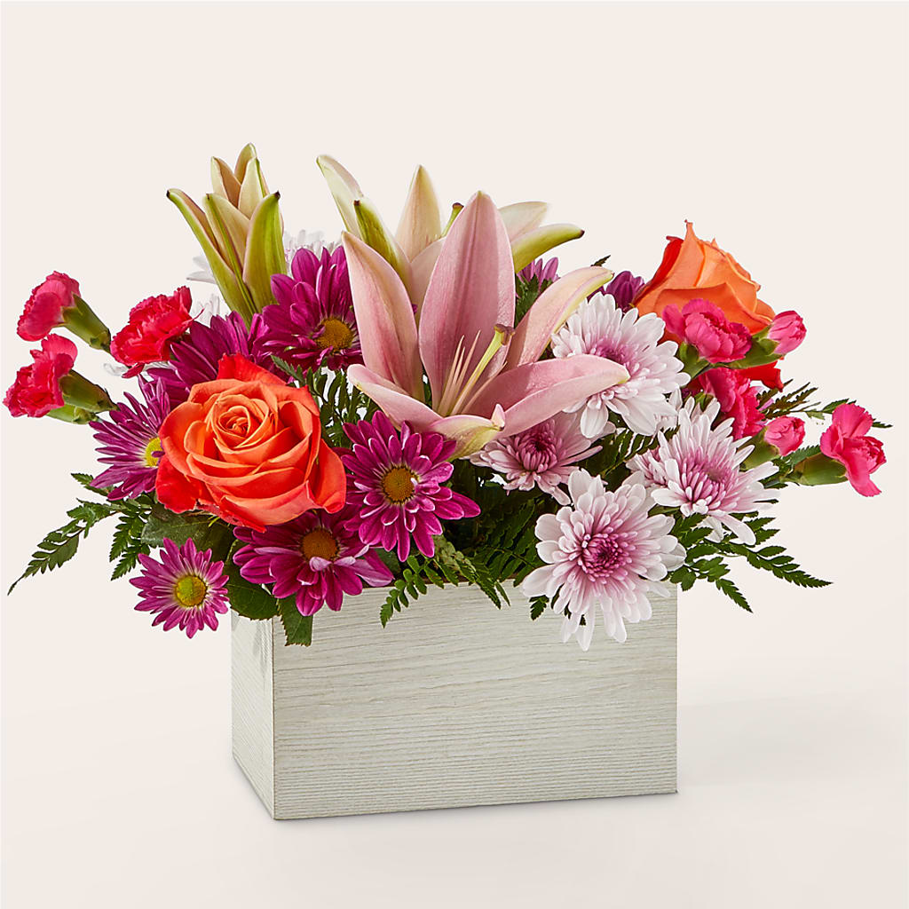 Light of My Life Box Bouquet – Visalia Flower Shop, Visalia CA
