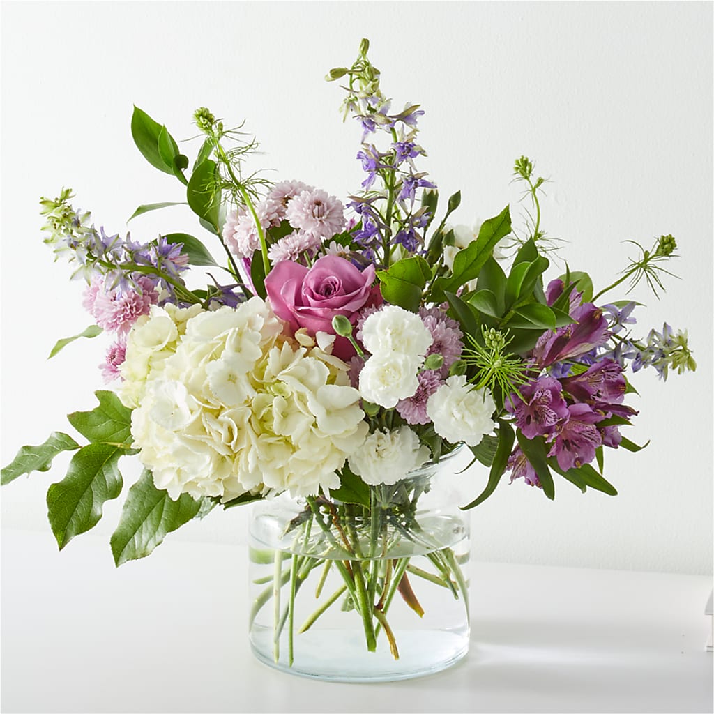 Violet Caress Bouquet – Visalia Flower Shop, Visalia CA