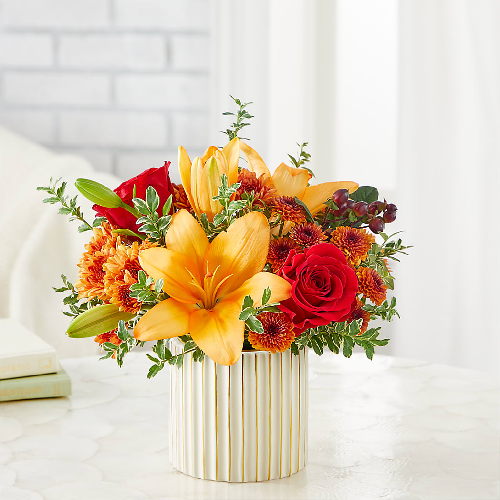 Scarlet Skies Bouquet – Visalia Flower Shop, Visalia CA