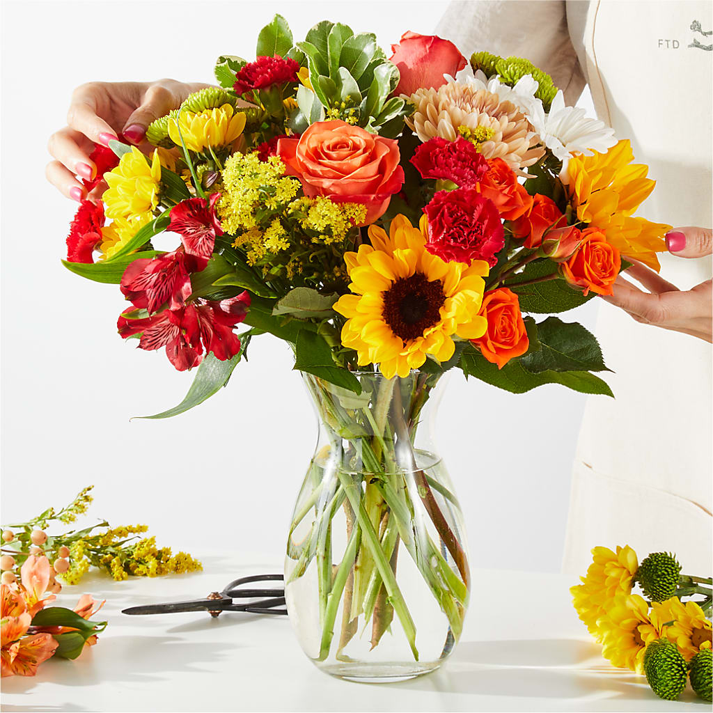 Fall Delight – A Florist Original – Visalia Flower Shop, Visalia CA