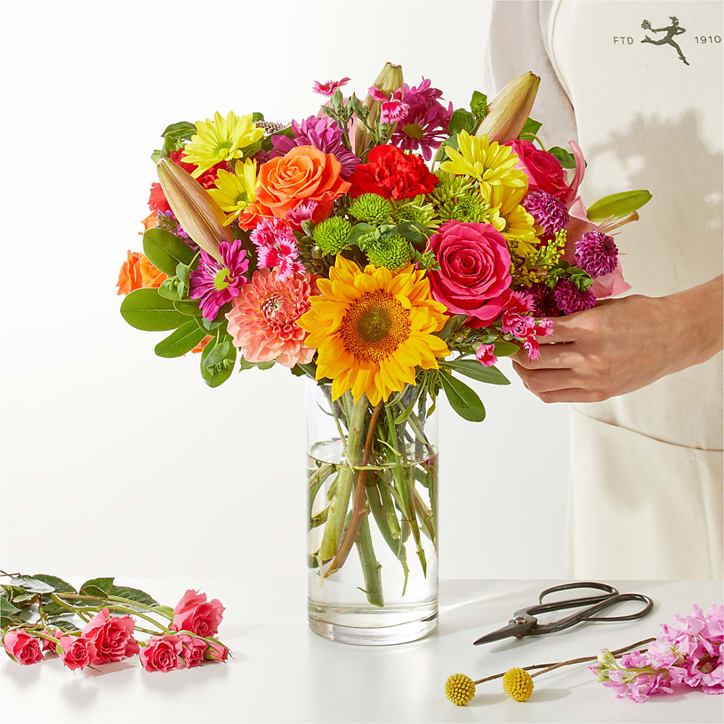Cue the Confetti - A Florist Original – Visalia Flower Shop, Visalia CA