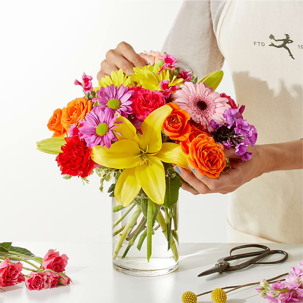 Cue the Confetti - A Florist Original – Visalia Flower Shop, Visalia CA
