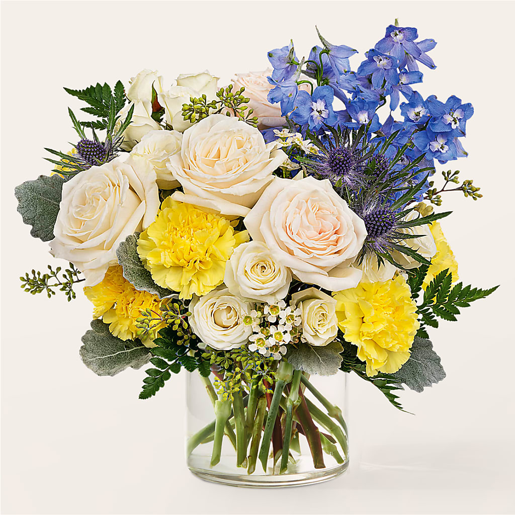 Lemon Sorbet Bouquet – Visalia Flower Shop, Visalia CA