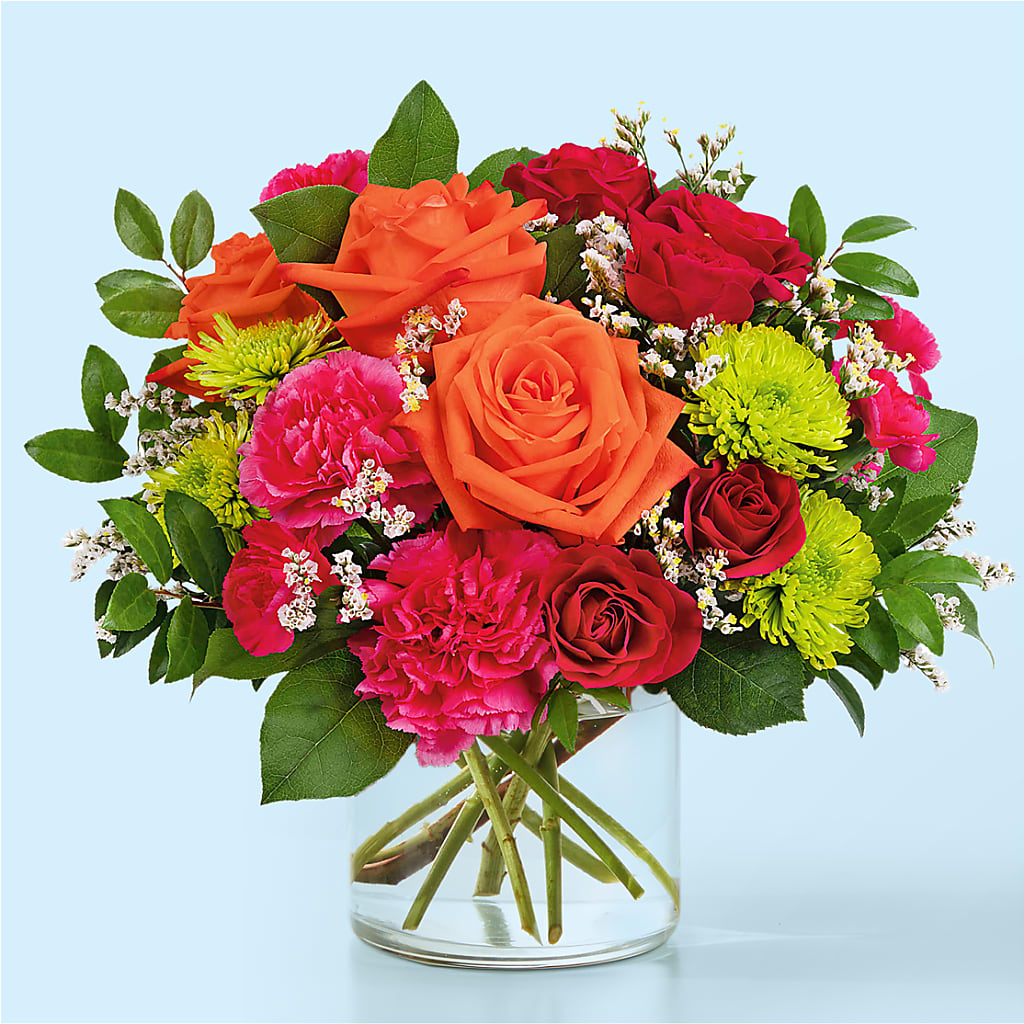Colorful Carnival Bouquet – Visalia Flower Shop, Visalia CA