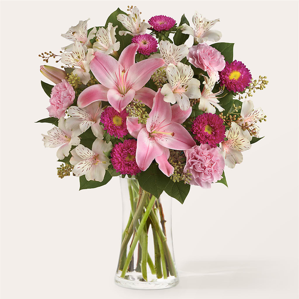 Feeling Fuchsia Bouquet – Visalia Flower Shop, Visalia CA