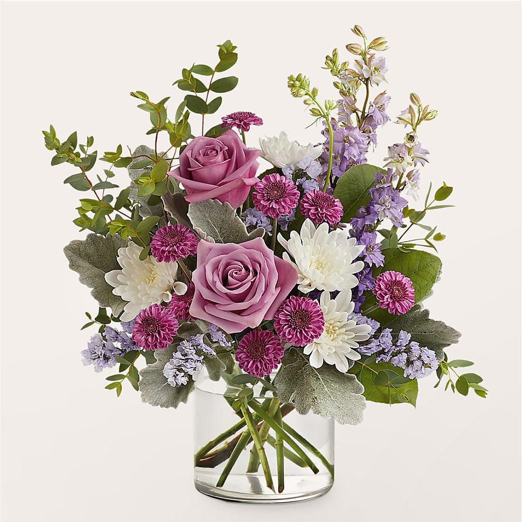 Violet Frost Bouquet – Visalia Flower Shop, Visalia CA