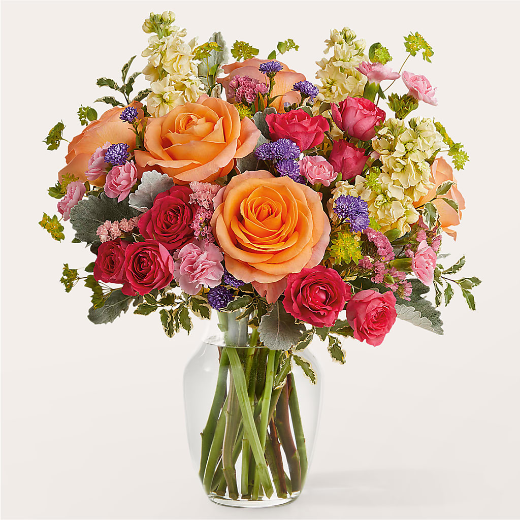 Tangerine Tango Bouquet – Visalia Flower Shop, Visalia CA
