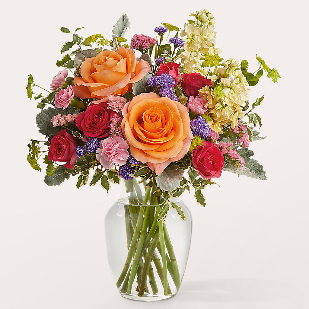 Tangerine Tango Bouquet – Visalia Flower Shop, Visalia CA