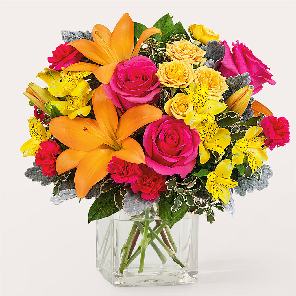 To the Tropics Bouquet – Visalia Flower Shop, Visalia CA