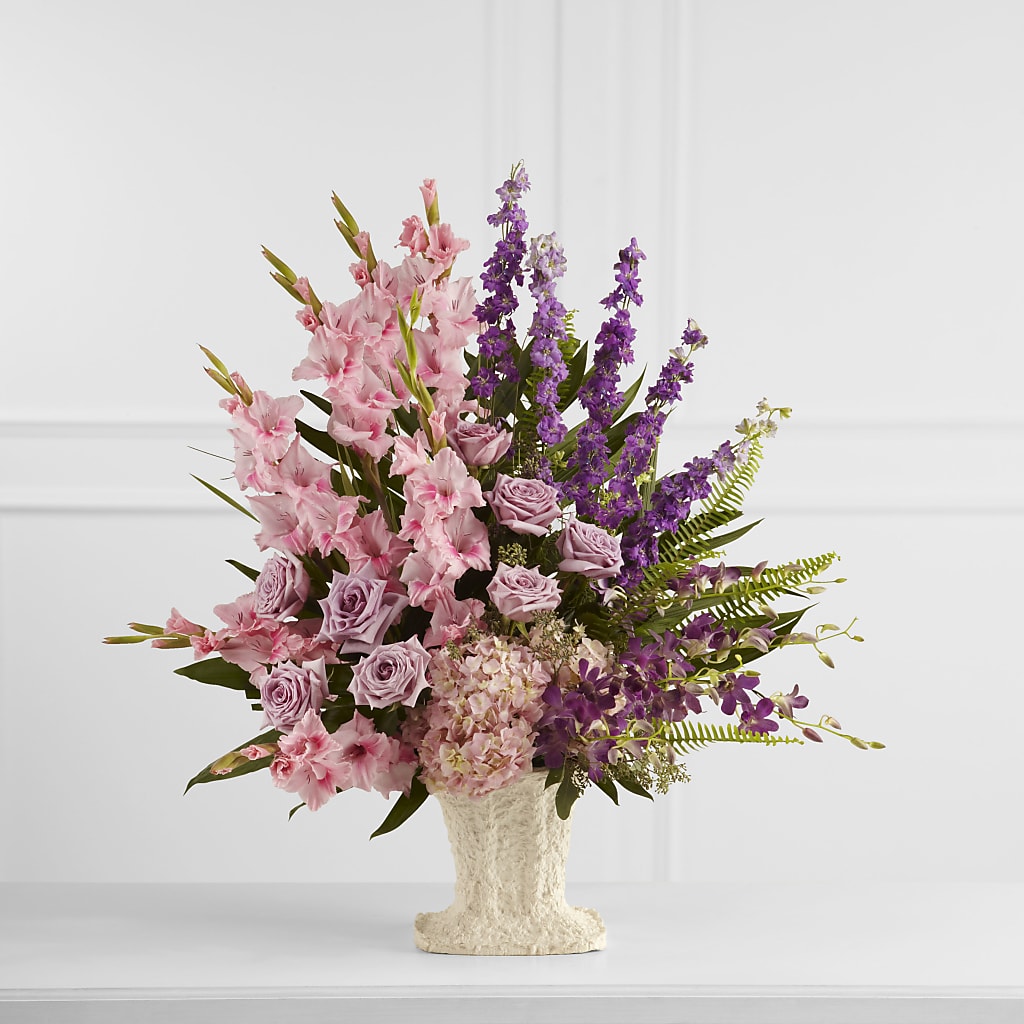 Flowing Garden Arrangement – Visalia Flower Shop, Visalia CA