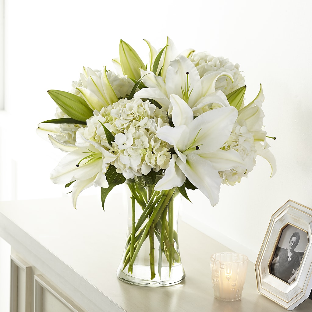 Compassionate Lily Bouquet – Visalia Flower Shop, Visalia CA