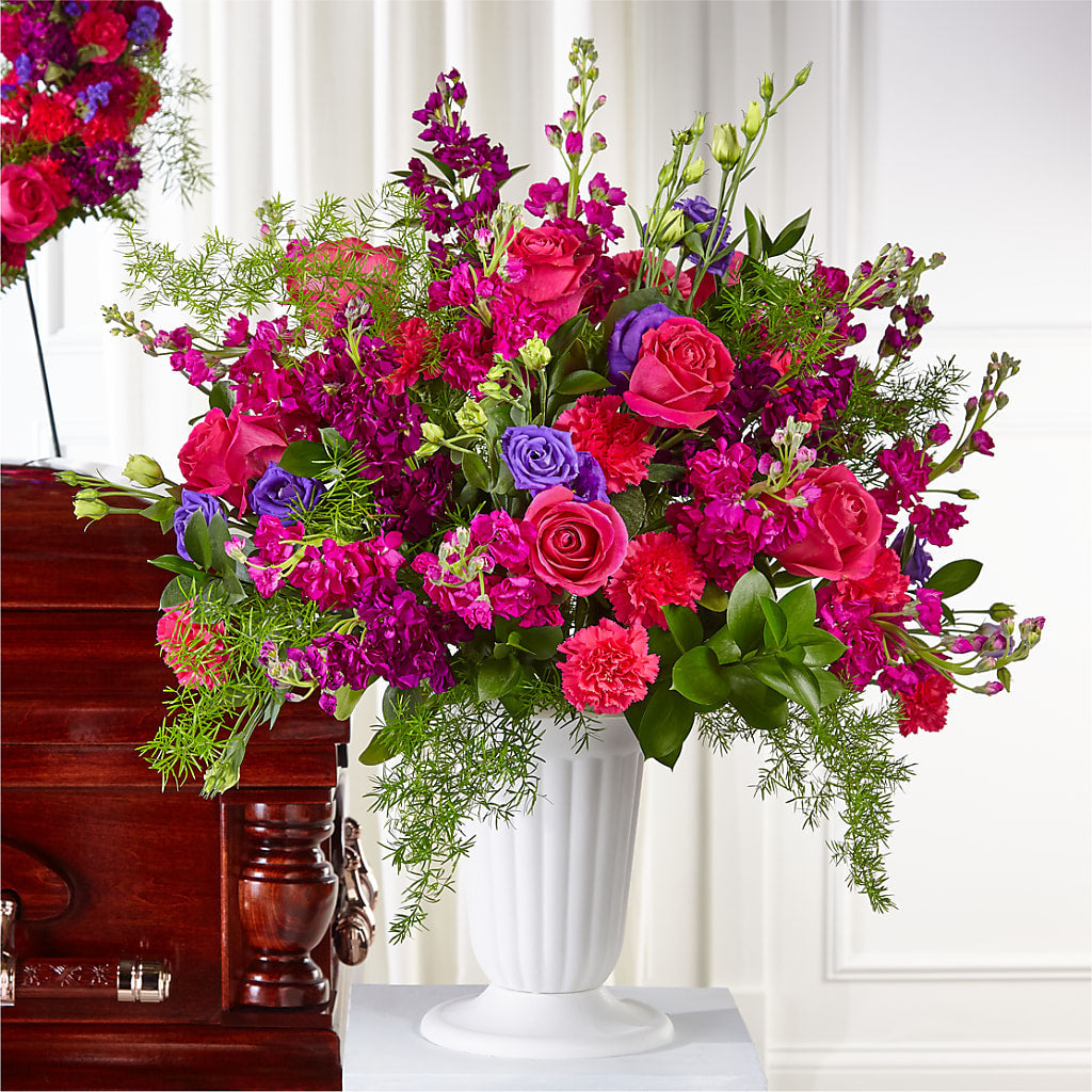 Eternal Day Arrangement – Visalia Flower Shop, Visalia CA