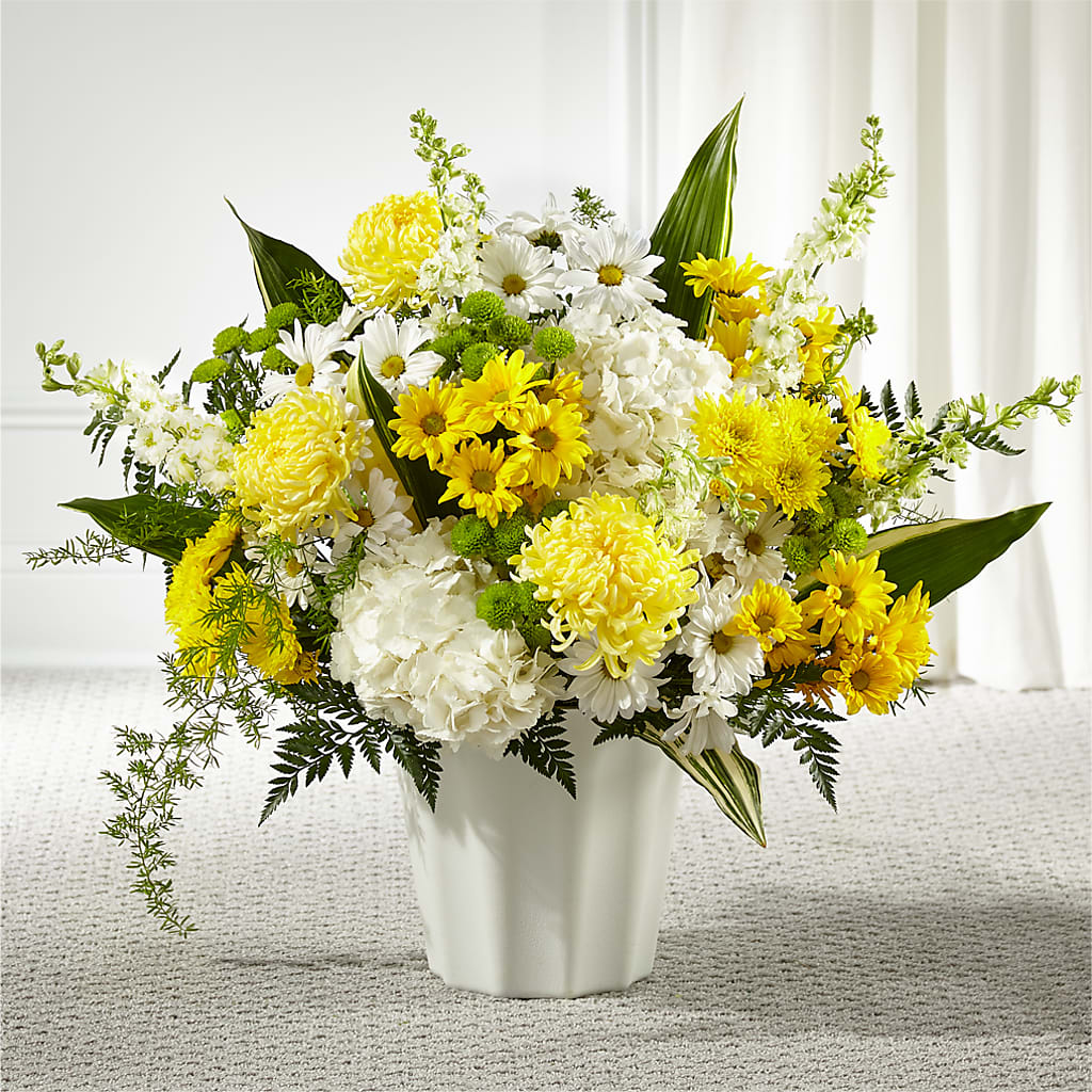 Unity & Grace Floor Basket – Visalia Flower Shop, Visalia CA