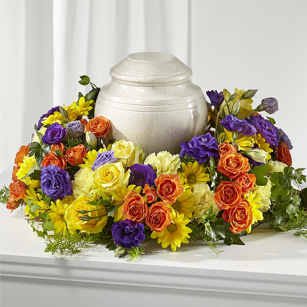 Blossoms of Remembrance Cremation Adornment – Visalia Flower Shop, Visalia CA