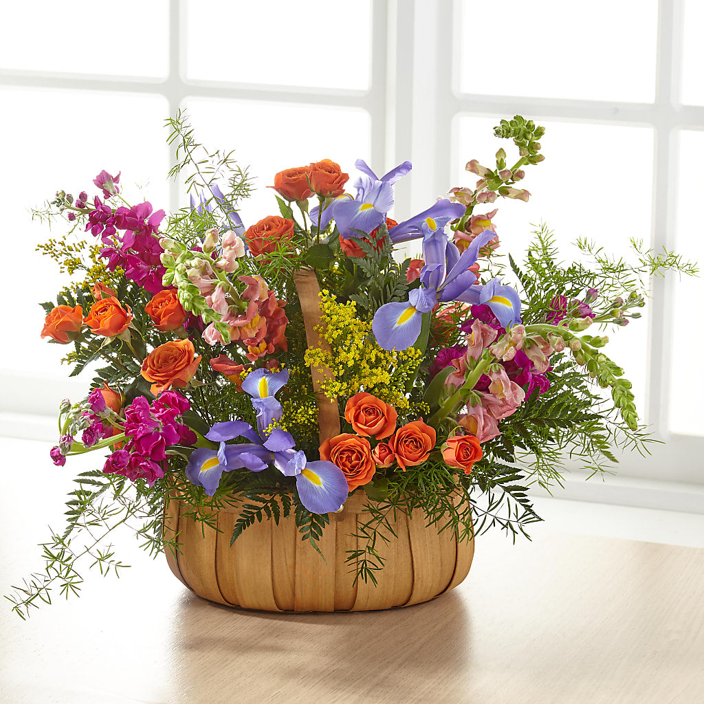 Garden of Life Basket – Visalia Flower Shop, Visalia CA