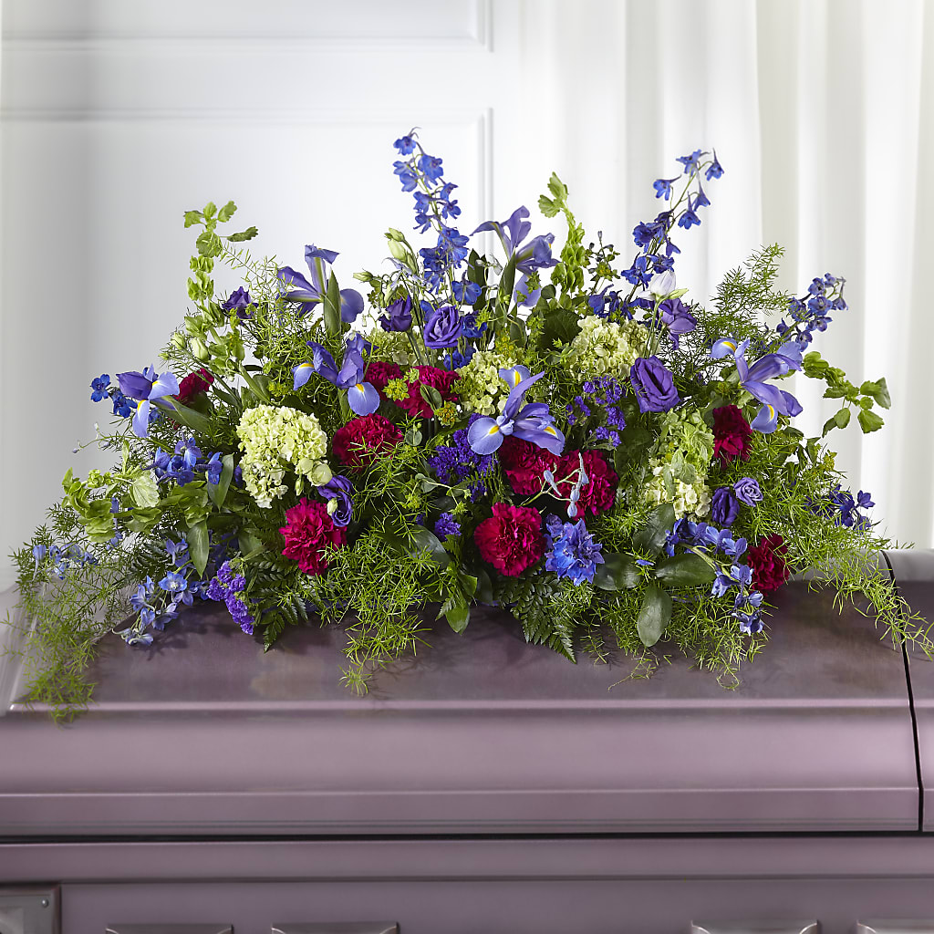 Always Treasured Casket Spray – Visalia Flower Shop, Visalia CA