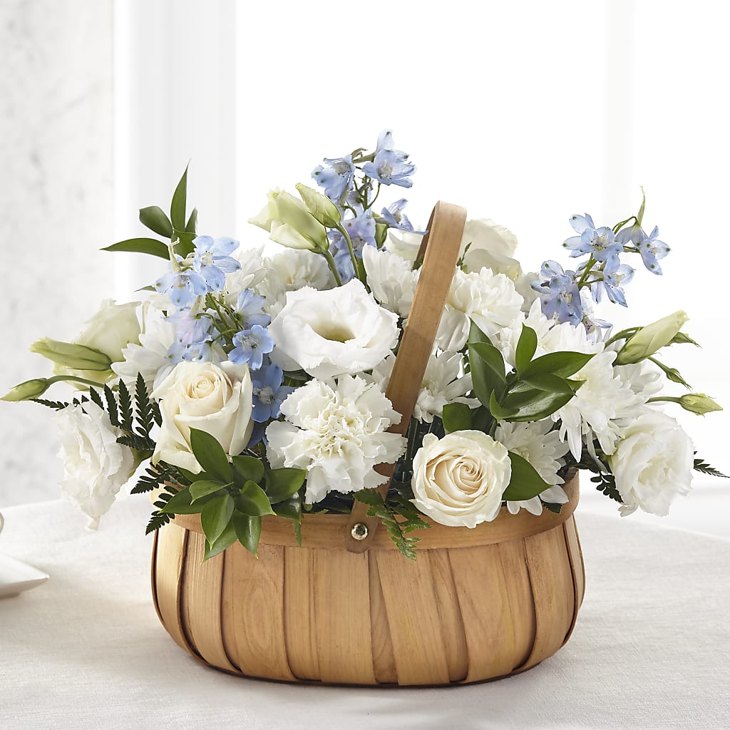Sincerely Heartfelt Basket – Visalia Flower Shop, Visalia CA