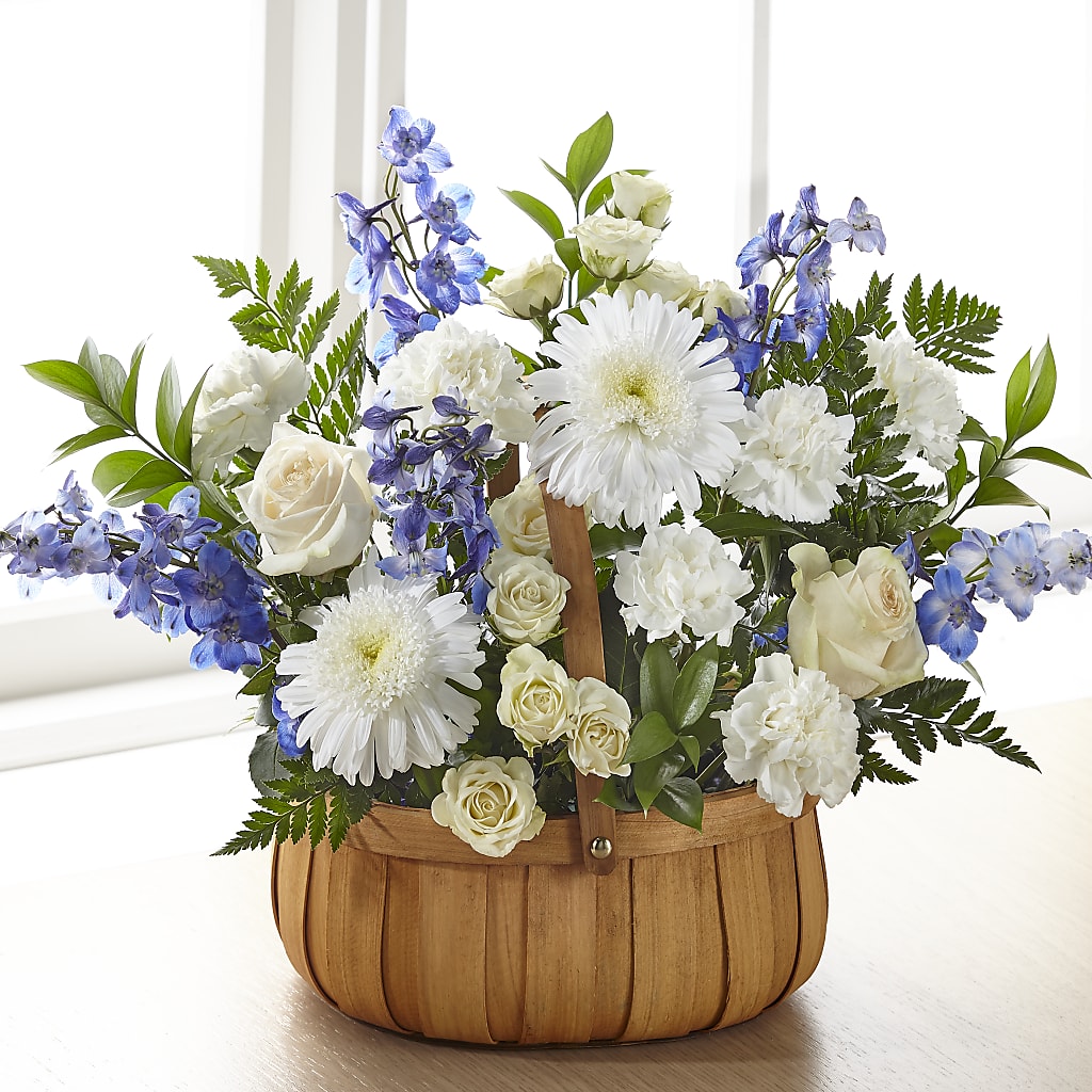Harmony & Grace Basket – Visalia Flower Shop, Visalia CA