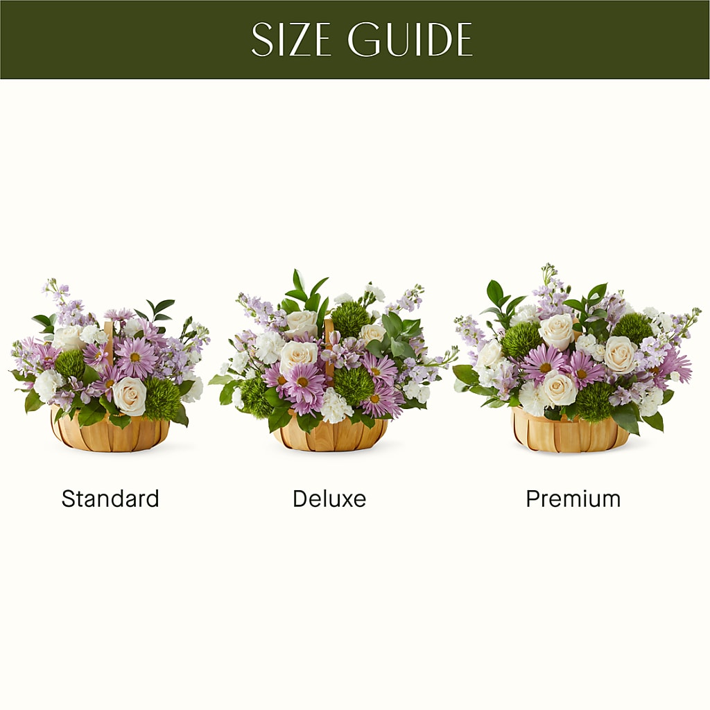 Peace & Love Basket – Visalia Flower Shop, Visalia CA