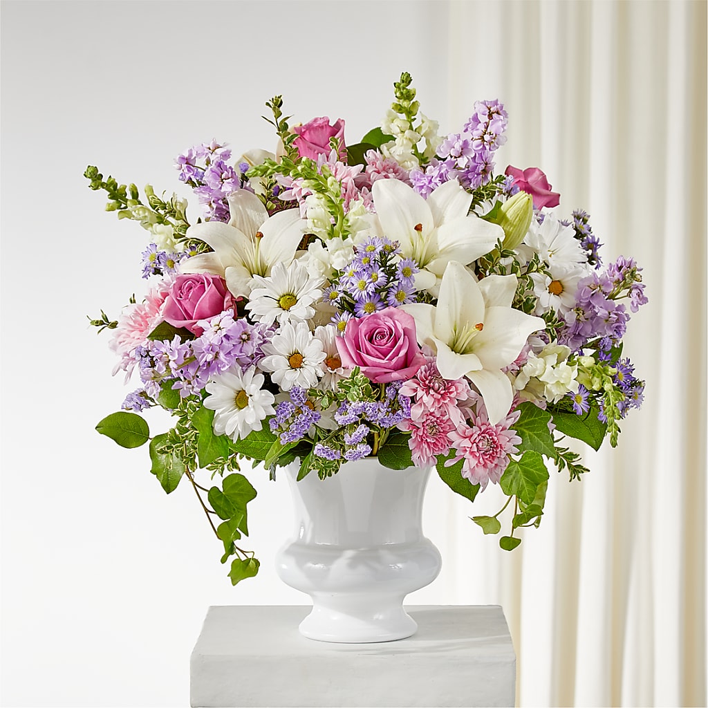 Remarkable Life Urn Arrangement – Visalia Flower Shop, Visalia CA