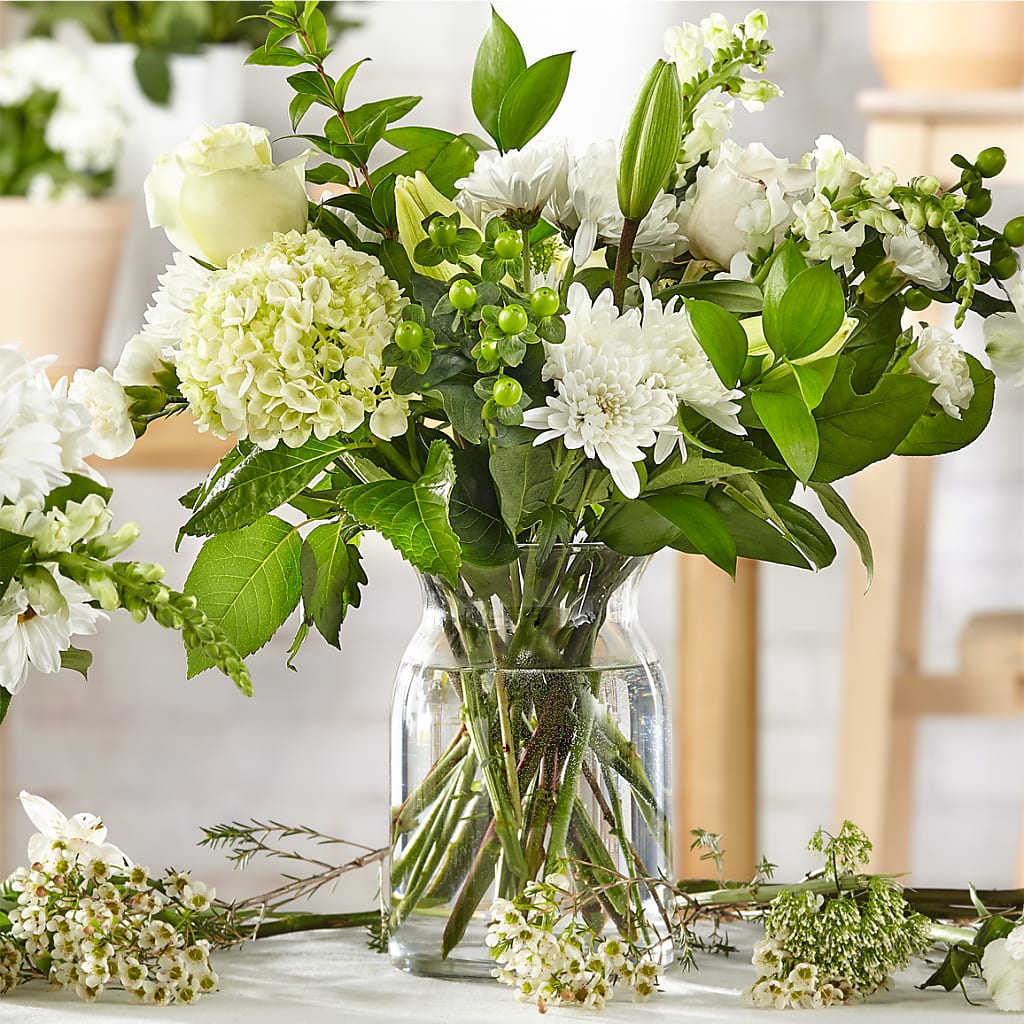 Classic Ivory – A Florist Original – Visalia Flower Shop, Visalia CA