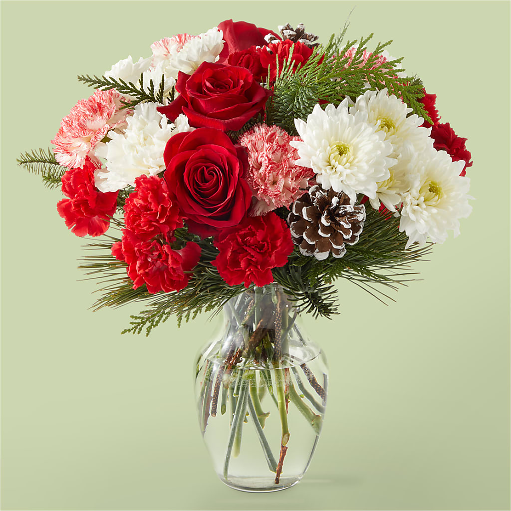 Candy Cane Lane Bouquet – Visalia Flower Shop, Visalia CA