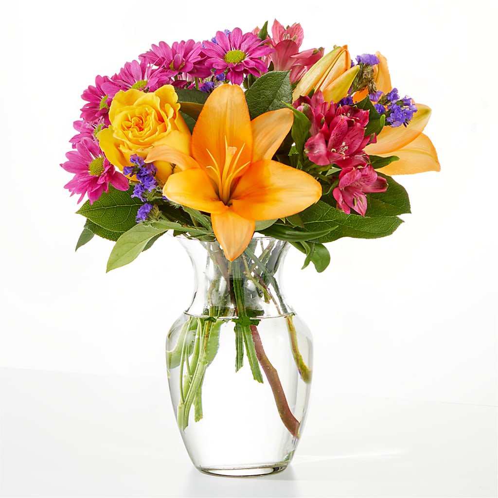 Colorful Visions Bouquet – Visalia Flower Shop, Visalia CA