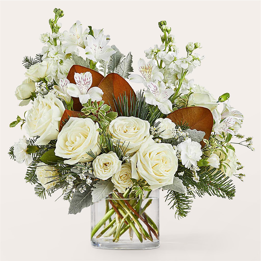 Fresh Snowfall Bouquet – Visalia Flower Shop, Visalia CA