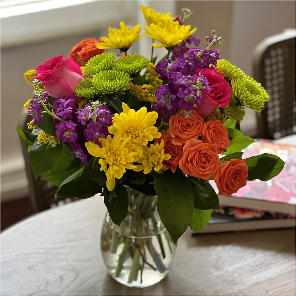 Bold & Bright – A Florist Original –  Visalia Flower Shop, Visalia CA