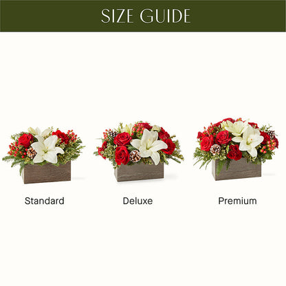 Snowy Wonderland Bouquet –  Visalia Flower Shop, Visalia CA