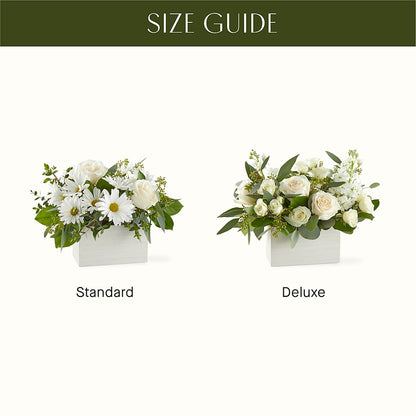Fresh Linen Box Bouquet –  Visalia Flower Shop, Visalia CA