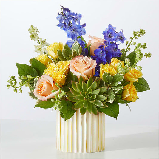Cobalt Reverie Bouquet –  Visalia Flower Shop, Visalia CA