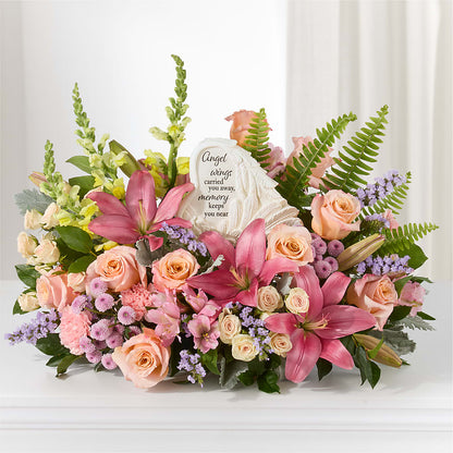 Gentle Light Arrangement –  Visalia Flower Shop, Visalia CA