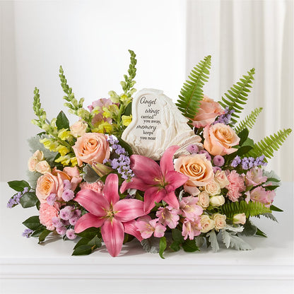 Gentle Light Arrangement –  Visalia Flower Shop, Visalia CA