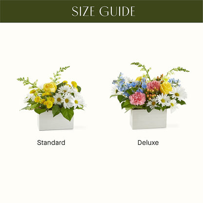 Sun Salutation Box Bouquet –  Visalia Flower Shop, Visalia CA