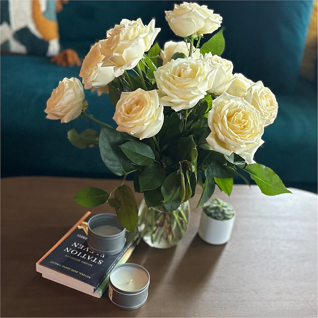 Long Stem Yellow Rose Bouquet –  Visalia Flower Shop, Visalia CA