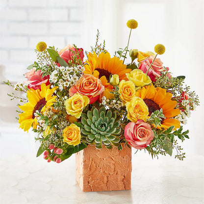 Sunflower Season Bouquet –  Visalia Flower Shop, Visalia CA