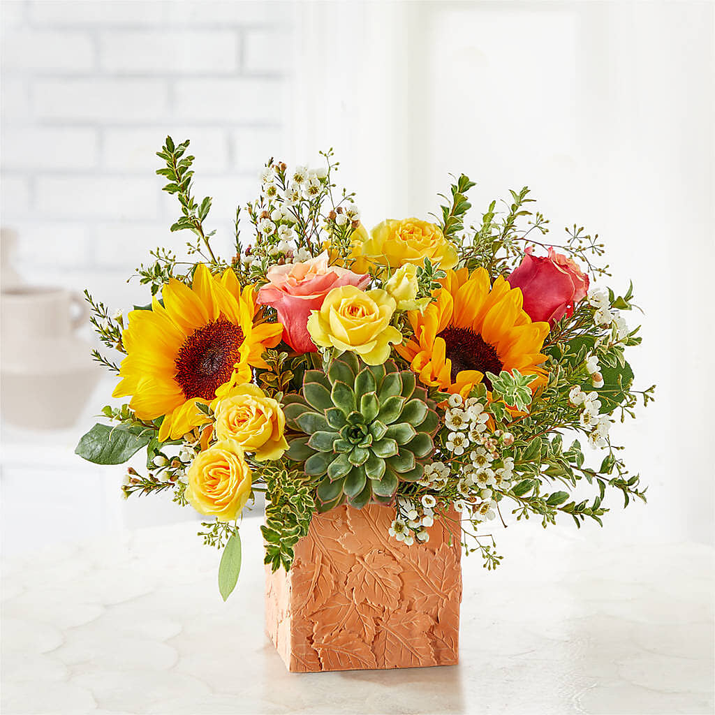 Sunflower Season Bouquet –  Visalia Flower Shop, Visalia CA