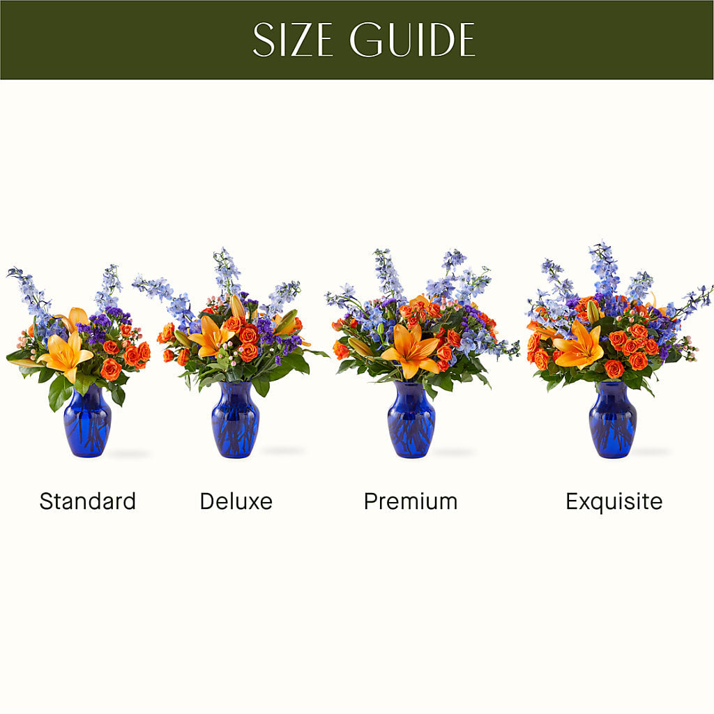 Radiant Citrus Bouquet –  Visalia Flower Shop, Visalia CA