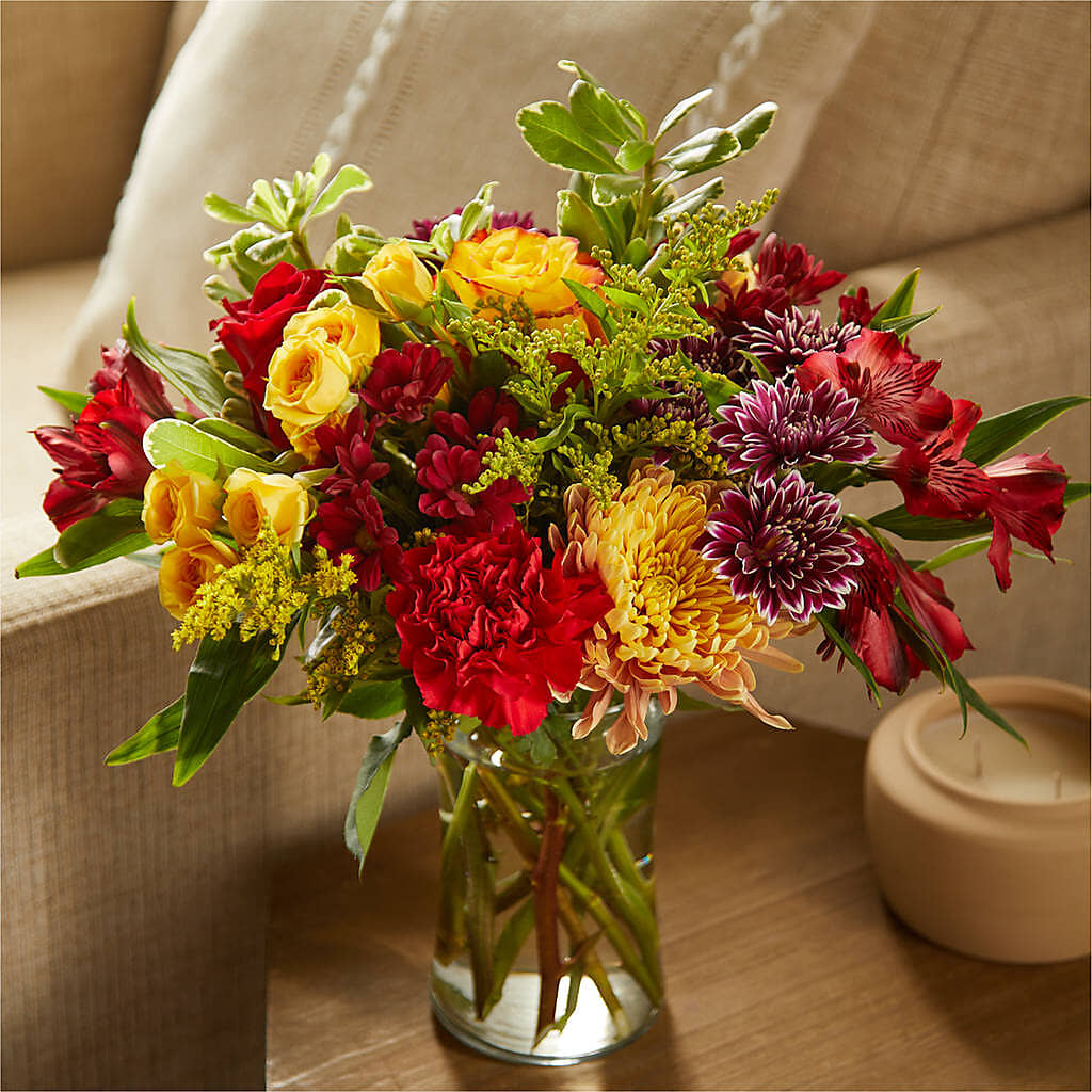 Fall Delight – A Florist Original –  Visalia Flower Shop, Visalia CA