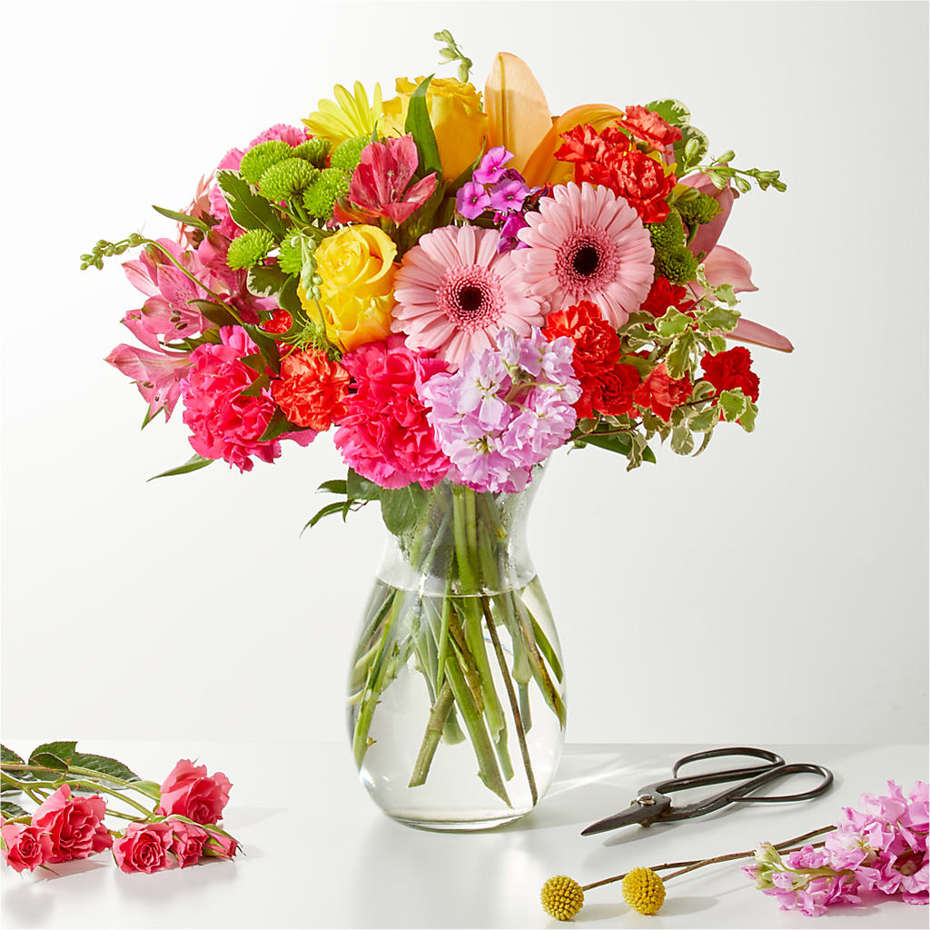 Cue the Confetti - A Florist Original –  Visalia Flower Shop, Visalia CA
