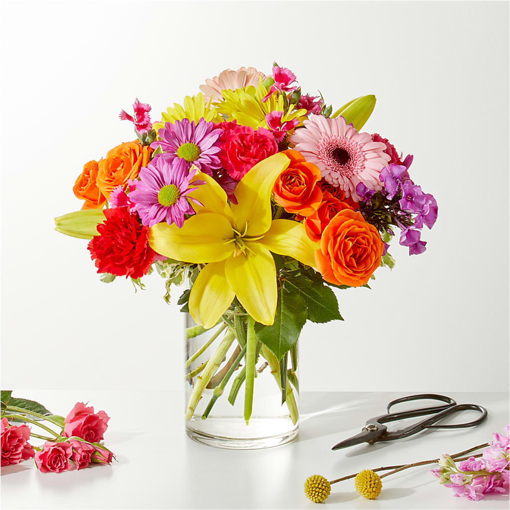 Cue the Confetti - A Florist Original –  Visalia Flower Shop, Visalia CA