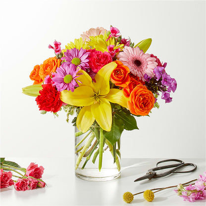 Cue the Confetti - A Florist Original –  Visalia Flower Shop, Visalia CA