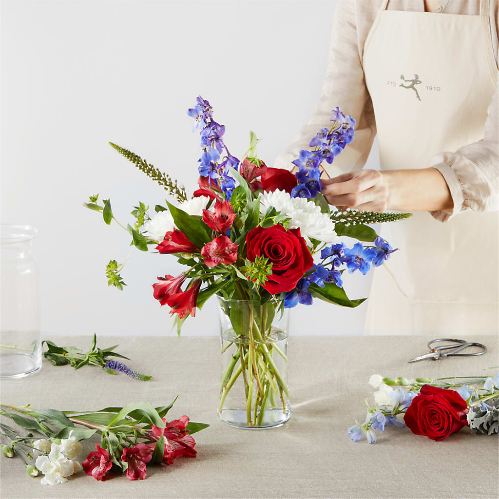 Star Spangled - A Florist Original –  Visalia Flower Shop, Visalia CA