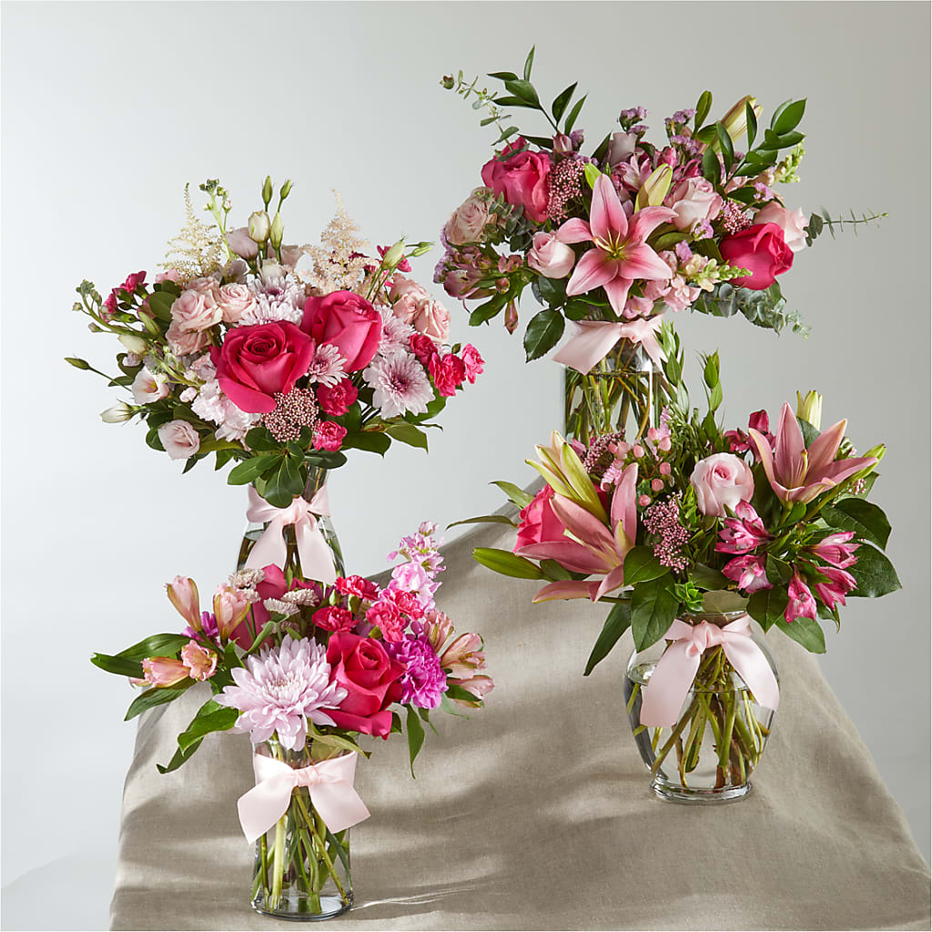 Pink Ribbon - A Florist Original –  Visalia Flower Shop, Visalia CA