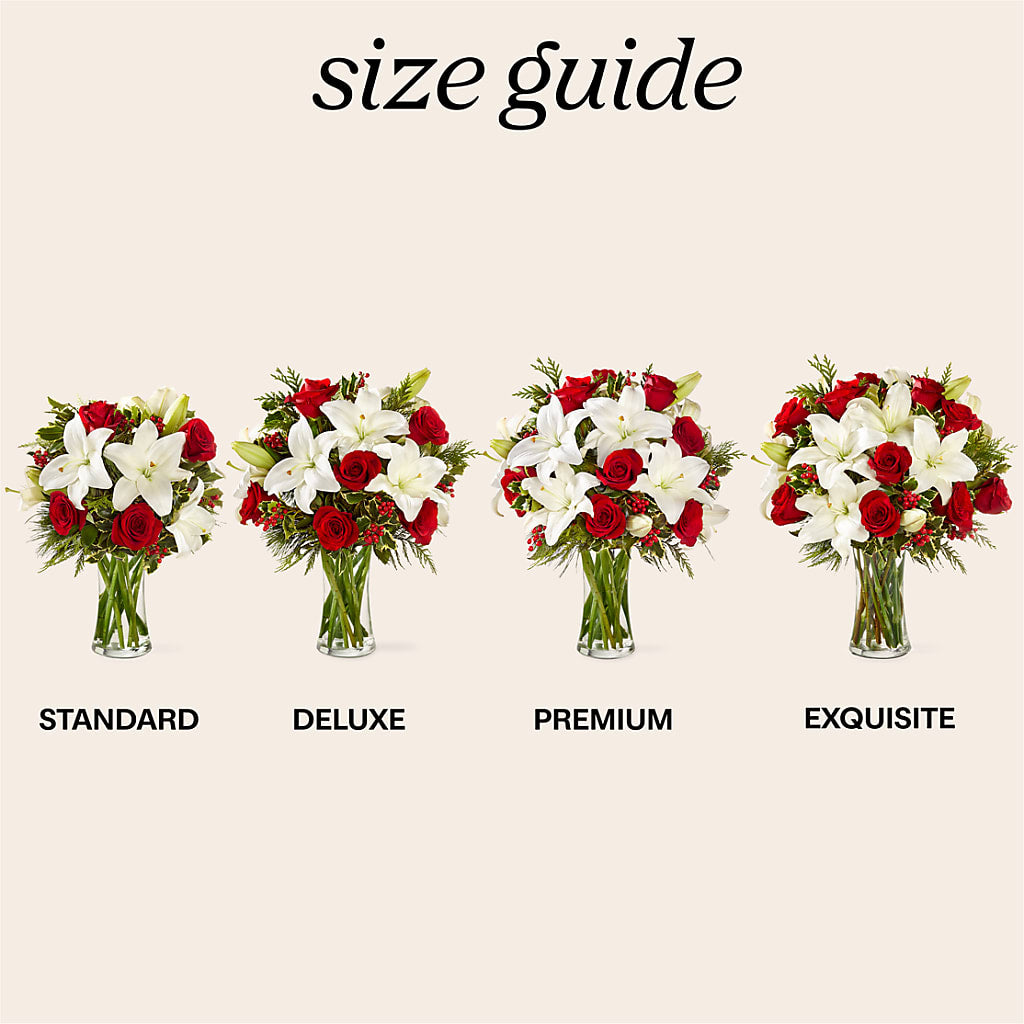 Sparkling Snowflakes Bouquet –  Visalia Flower Shop, Visalia CA